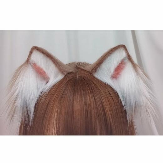 Hair Accessories |   Luxury Realistic Neko Ears Accessories Black & white