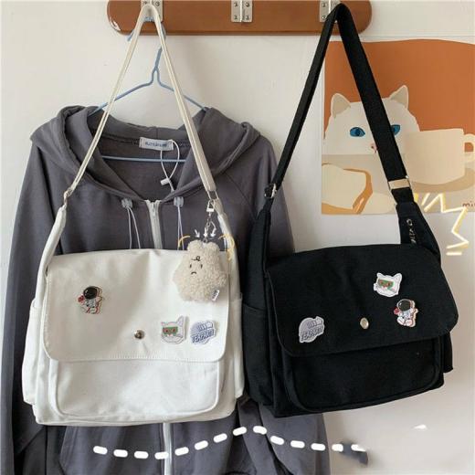 Handbags |   Japanese Harajuku School Canvas Handbags Bags Bag