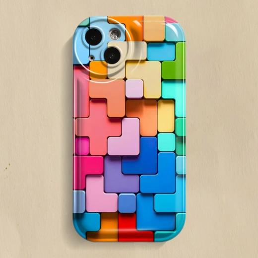 Iphone Cases |   3D Building Blocks Iphone Case Accessories Iphone Cases