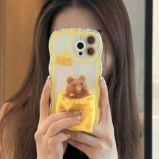 Iphone Cases |   3D Creative Cheese Iphone Case Accessories Iphone Cases