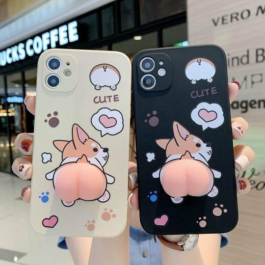 Iphone Cases |   Corgi Buttocks Squishy Iphone Case Accessories Iphone Cases