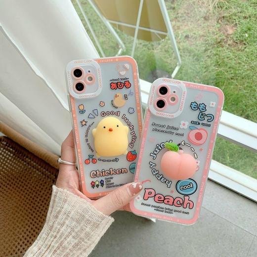 Iphone Cases |   Cute 3D Carton Chicken Iphone Case Accessories Iphone Cases