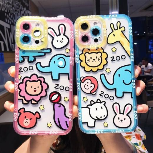 Iphone Cases |   Cute Cartoon Animal Soft Silicone Iphone Case Accessories Iphone Cases