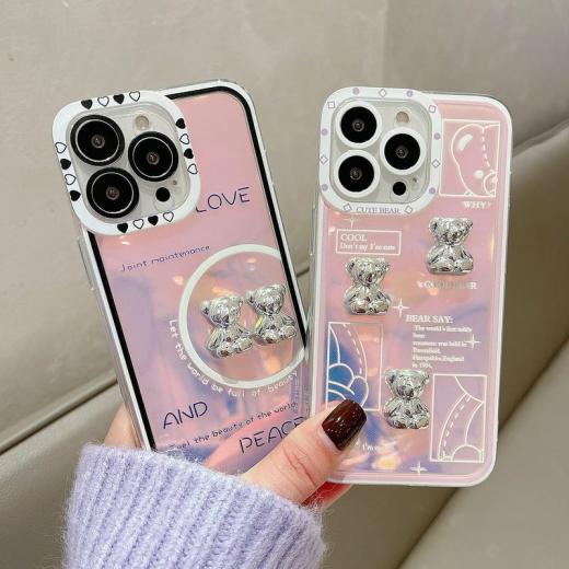 Iphone Cases |   Kawaii 3D Bear Iphone Case Accessories Iphone Cases