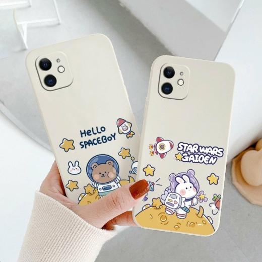 Iphone Cases |   Kawaii Bunny Astronaut Iphone Case Accessories Iphone Cases