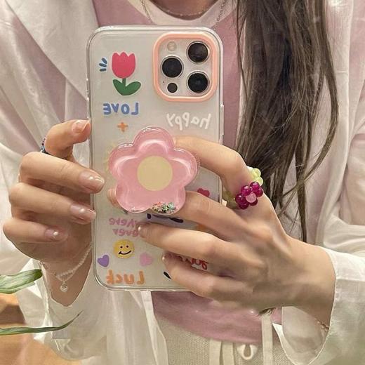 Iphone Cases |   Korean Cute 3D Flower Iphone Case Accessories Iphone Cases