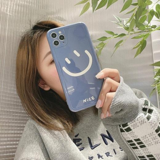 Iphone Cases |   Solid Color Smiley Iphone Case Accessories Iphone Cases