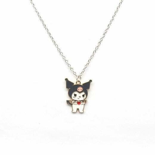 Jewelry |   Kawaii Kuromi Alloy Necklace Accessories A