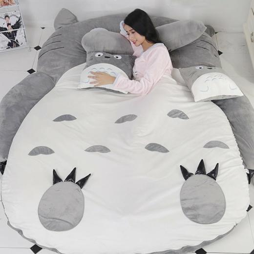 Kawaii Bed Sets |   Cute Totoro Soft Bed Accessories Kawaii Bed Sets