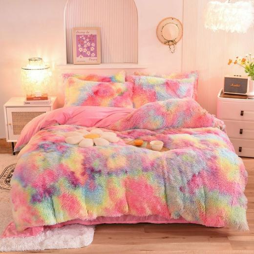 Kawaii Bed Sets |   Kawaii Coral Fleece Bed Set Accessories 1