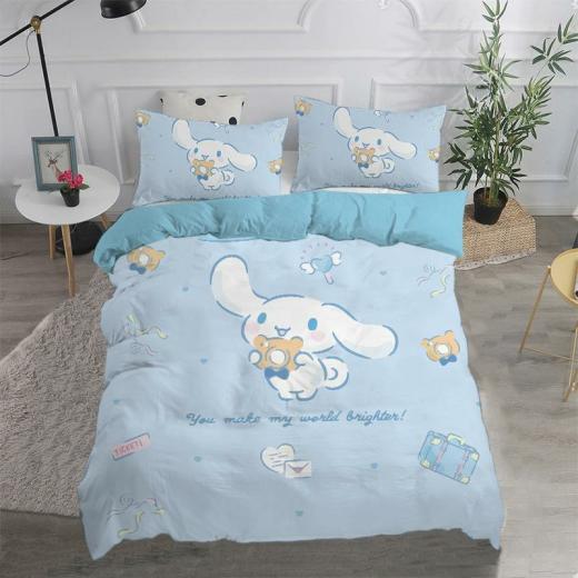 Kawaii Bed Sets |   Kawaii Sanrio Girl Cover Set Accessories A