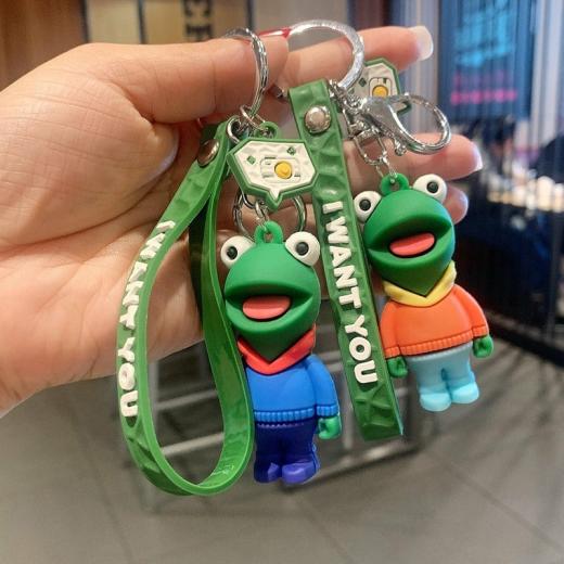 Kawaii Keychains |   Cute Baby Frog Keychain Accessories 1