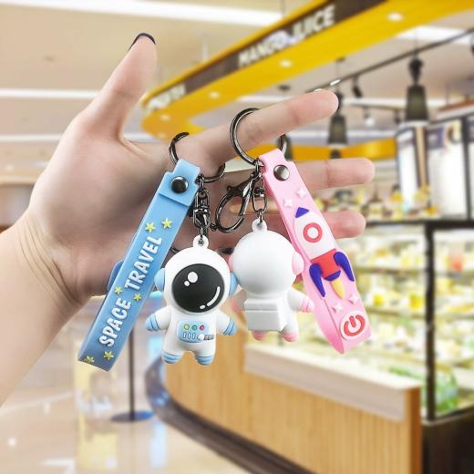 Kawaii Keychains |   Cute Cartoon Astronauts Keychain Accessories Blue Astronaut