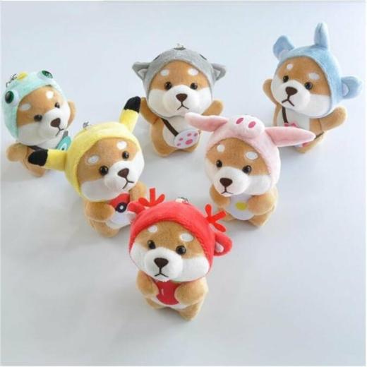 Kawaii Keychains |   Cute Shiba Inu Plush Keychain Accessories 101