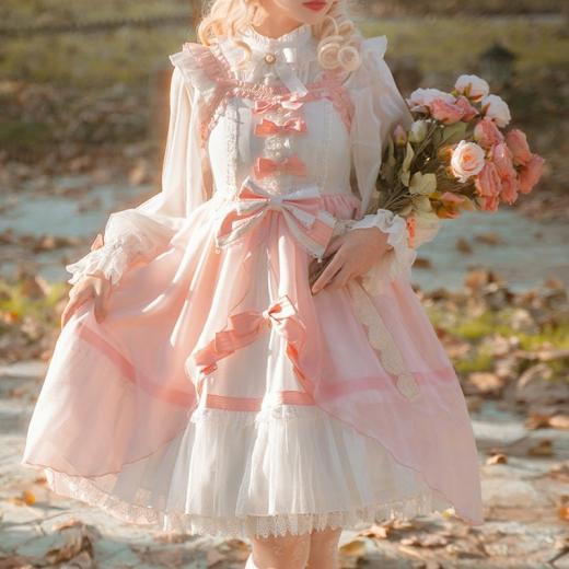 Lolita Dresses | Womens  Kawaii Pink Large Lolita Jsk Dress Set Lolita Dresses Lolita Dresses