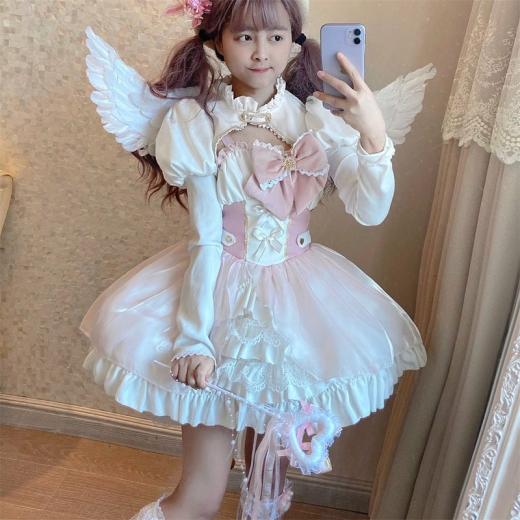 Lolita Dresses | Womens  Kawaii Sweet Cherry Pink Lolita Jsk Dress Lolita Dresses Lolita Dresses