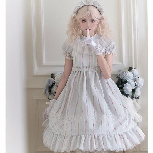 Lolita Dresses | Womens  Summer White Doll Style Lolita Op Dress Lolita Dresses Lolita Dresses