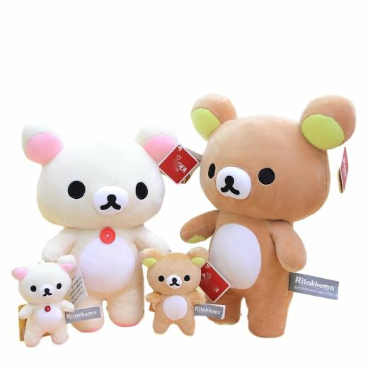 Plush Toys |   Kawaii Bear Soft Plush Toy Plush Toys Brown