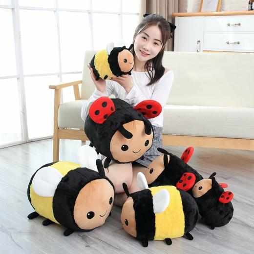 Plush Toys |   Kawaii Bee Ladybug Plush Toys Plush Toys Plush Toys