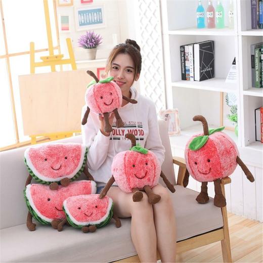 Plush Toys |   Kawaii Cherry Plush Pillow Plush Toys Cherry