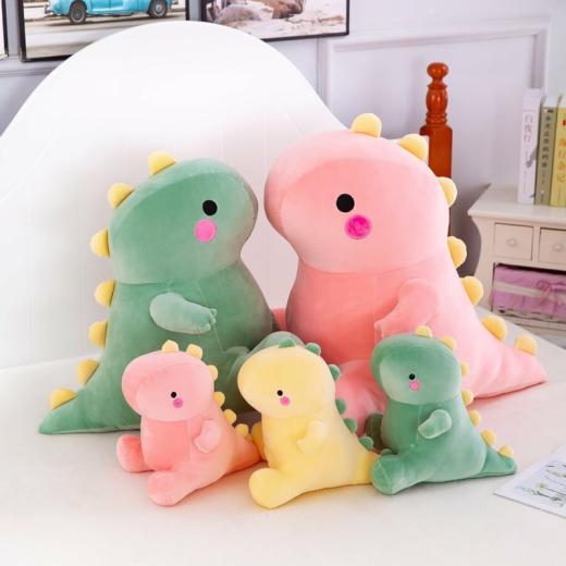 Plush Toys |   Kawaii Giant Round Eye Dinosaur Toys Plush Toys