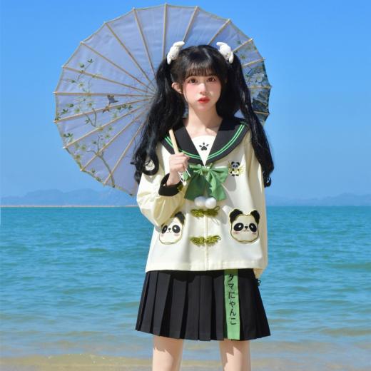 Skirts | Womens  Original Cute Panda Jk Uniform Suit Skirts Skirts