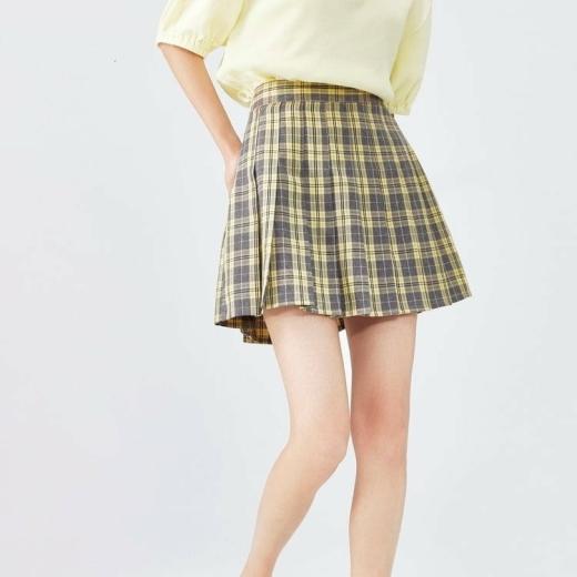 Skirts | Womens  Summer Sweet College Style Jk Plaid Pleated Skirt Skirts Skirts