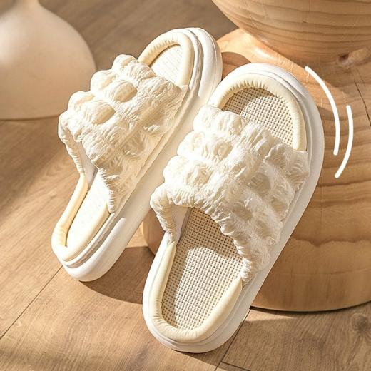 Slippers | Womens  Cute Non-Slip Slippers Slippers Beige