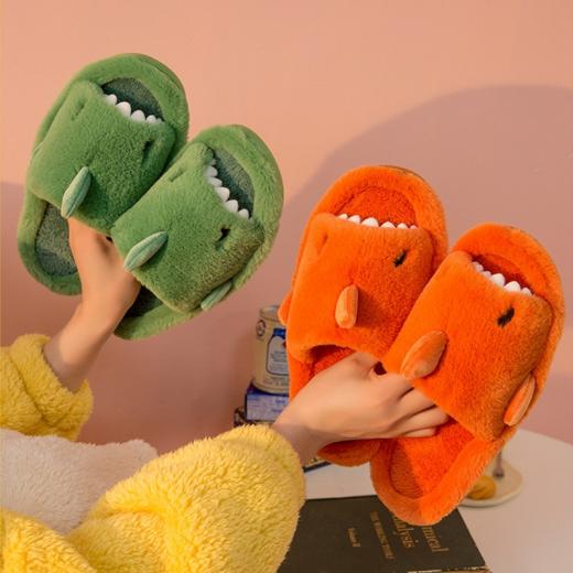 Slippers | Womens  Kawaii Plush Shark Slippers Slippers Blue