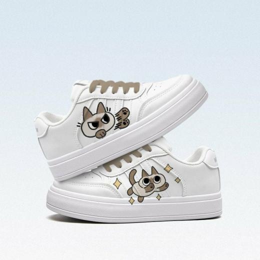 Sneakers | Womens  Cute Siamese Cat Print All-Match Sneakers Sneakers Sneakers