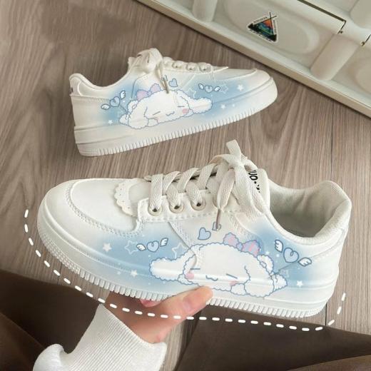 Sneakers | Womens  Fashion Cinnamoroll Low Top All-Match Sneakers Sneakers Cinnamoroll