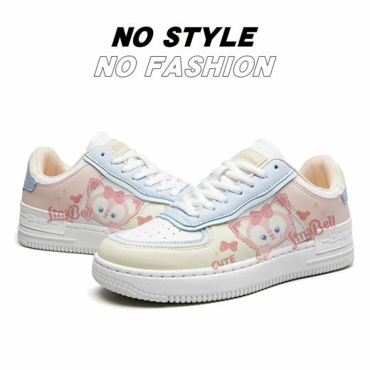 Sneakers | Womens  Kawaii All-Match Pink Cartoon Pattern Printed Sneakers Sneakers Pink