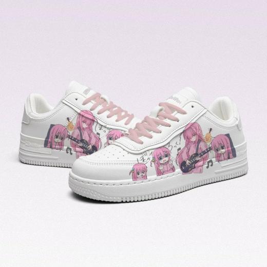 Sneakers | Womens  Kawaii Japanese Cartoon Rock Girl Printed Sneakers Sneakers Sneakers