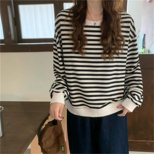 T-Shirts | Womens  Kawaii Irregular Stripe T-Shirt T-Shirts 1