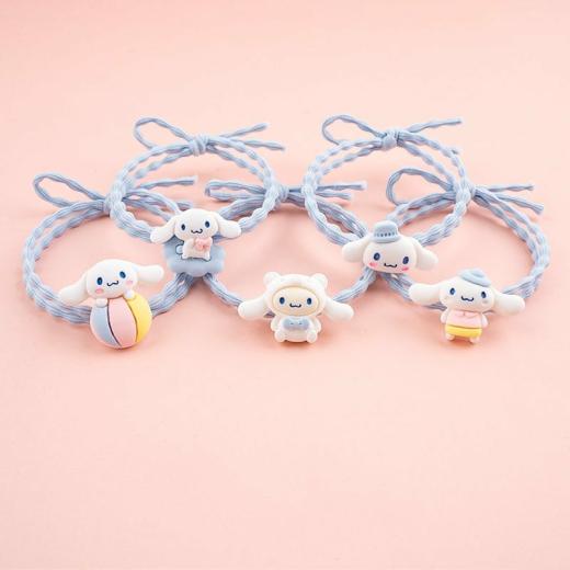 Hair Accessories |   Cute Cinnamoroll Hair Ring Accessories #001002003004005