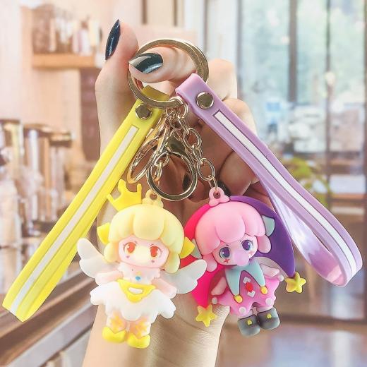 Kawaii Keychains |   Cute Cartoon Girl Doll Keychain Accessories 2T16