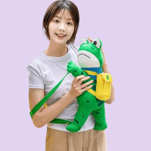 Backpacks |   Kawaii Fun Cartoon Frog Doll Backpack Backpacks Backpacks