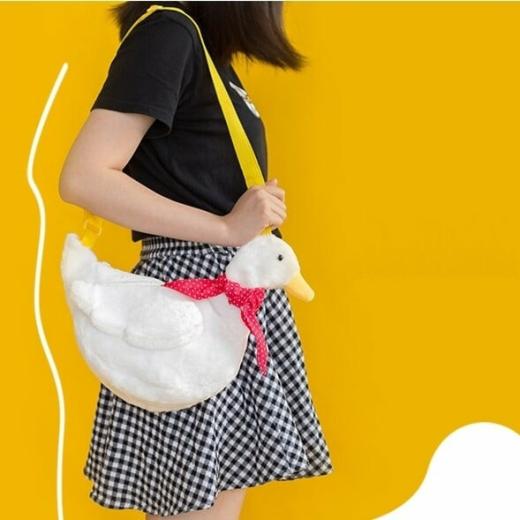 Handbags |   Kawaii Cartoon Duck Figure Shoulder Bag Bags Handbags