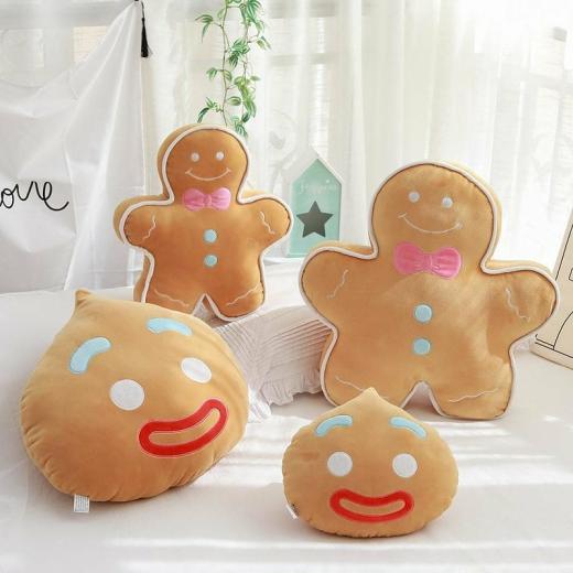 Plush Toys |   Gingerbread Man Stuffed Plush Pillow Plush Toys Plush Toys