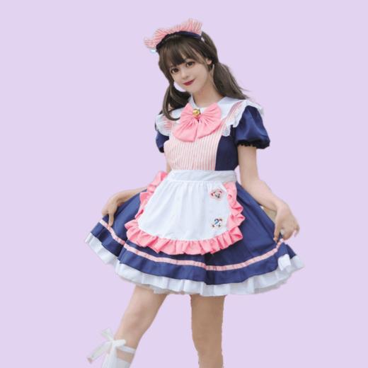 Lolita Dresses | Womens  Japanese Blue Maid Lolita Dress Lolita Dresses Blue