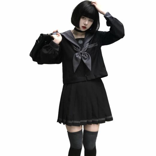 Skirts | Womens  Original Japanese Black Jk Sailor Uniform Suit Skirts Skirts